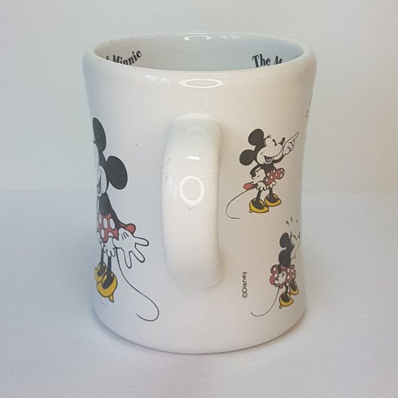 Vintage DISNEY "Moods of Minnie" Mug Teacup Minnie Mouse Mug White Ceramic Mug - Picture 4 of 16